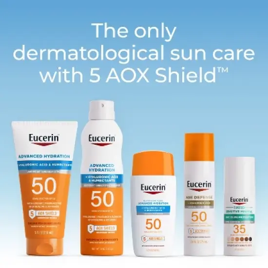 Eucerin Sun Advanced Hydration Face Lotion - SPF 50 - 1.7 fl oz image {7}
