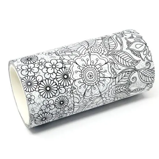 Wrapables Coloring Washi Masking Tape, 30mm x 5M, Set of 3 image {4}