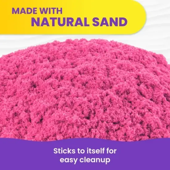 Kinetic Sand Pink 2lb Bag image {3}