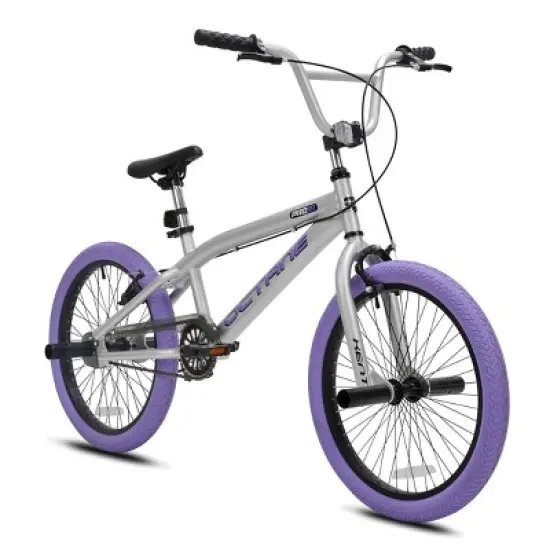 Kent Octane 20" Kids' Freestyle Bike - Silver image {1}