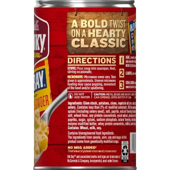 Campbell's Old Bay Clam Chowder - 18.8oz image {11}