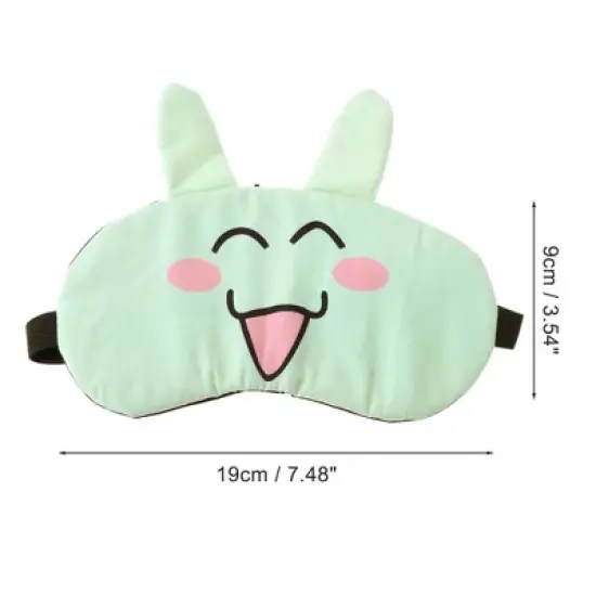 Unique Bargains Durable Funny Eye Mask Green 1 Pc image {1}