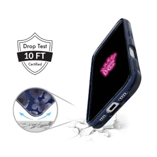 Velvet Caviar Apple iPhone 17 Pro MagSafe Phone Case - Midnight Blossom image {1}