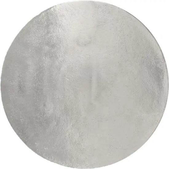 Kane Side Table Aluminum Silver - ZM Home image {4}