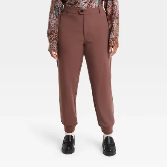 Houston White Adult Tailored Joggers - Brown image {4}