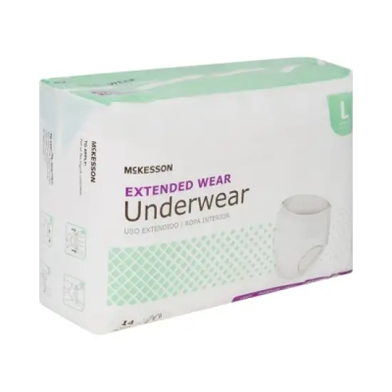 McKesson Incontinence Underwear, Maximum Absorbency, Unisex, Large image {2}