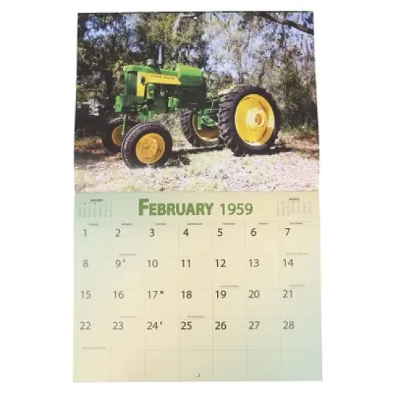 2026 Vintage John Deere Calendar Featuring 1959 Tractors image {2}