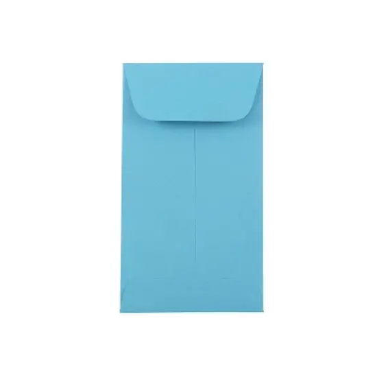 JAM Paper #5.5 Coin Business Colored Envelopes 3.125 x 5.5 Blue Recycled 356730549 image {2}