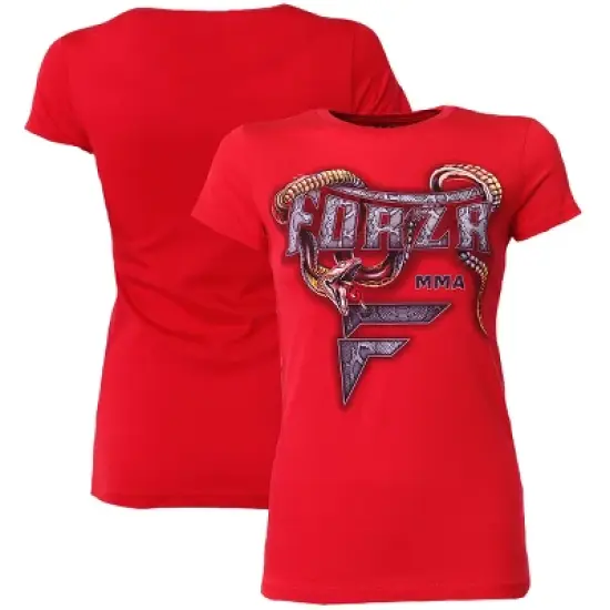 Forza Sports Women's "Slither" T-Shirt - Red image {3}