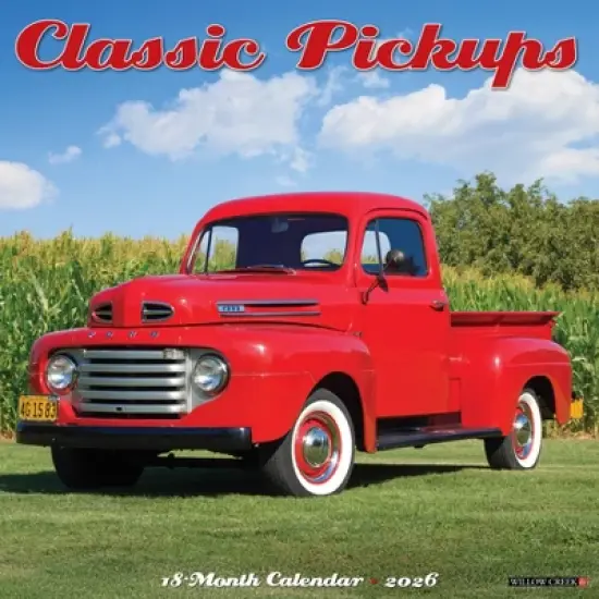 Willow Creek Press 2026 Classic Pickups Wall Calendar image {5}