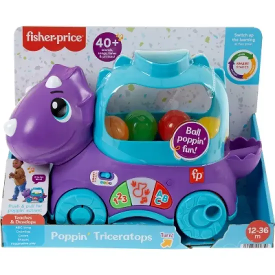 Fisher-Price Poppin Triceratops image {5}