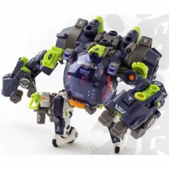 RB-17S Seawolf | Robot Build | Earnestcore Craft Action figures image {4}