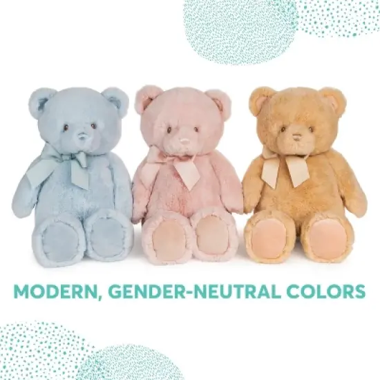 Baby GUND My First Friend Teddy Bear, Tan, Ultra Soft Animal Plush Toy for Babies and Newborns image {4}