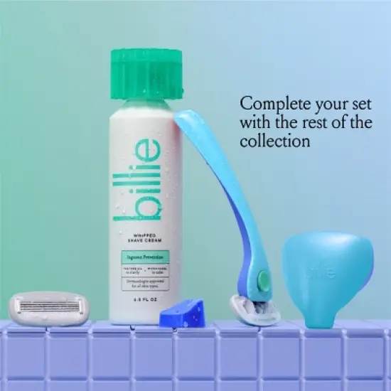 Billie Ingrown Prevention Whipped Shave Cream - Witch Hazel + Tea Tree - 6.5 fl oz image {7}