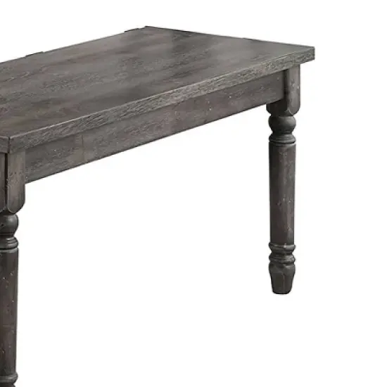 Wallace Bench Weathered Blue Washed - Acme Furniture image {3}