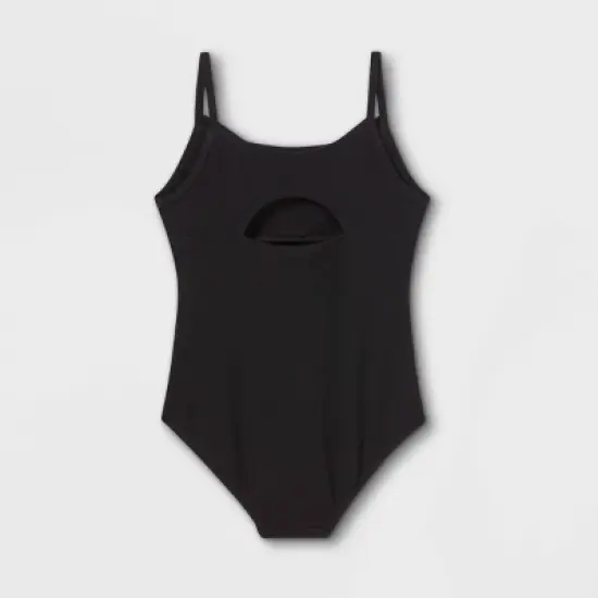 Girls' Cami Dance Leotard - Cat & Jack&trade; Black image {1}