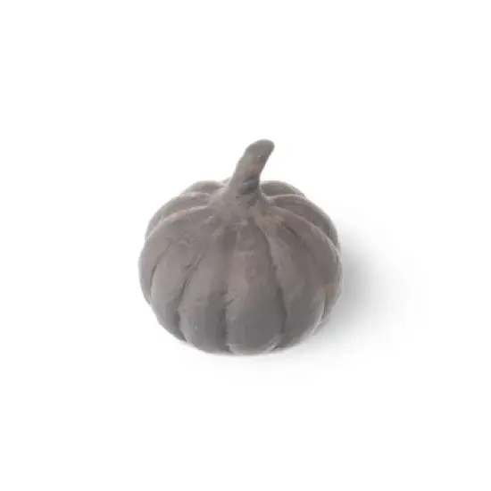 Small Terracotta Pumpkins Gray - Bullseye's Playground&trade; image {1}