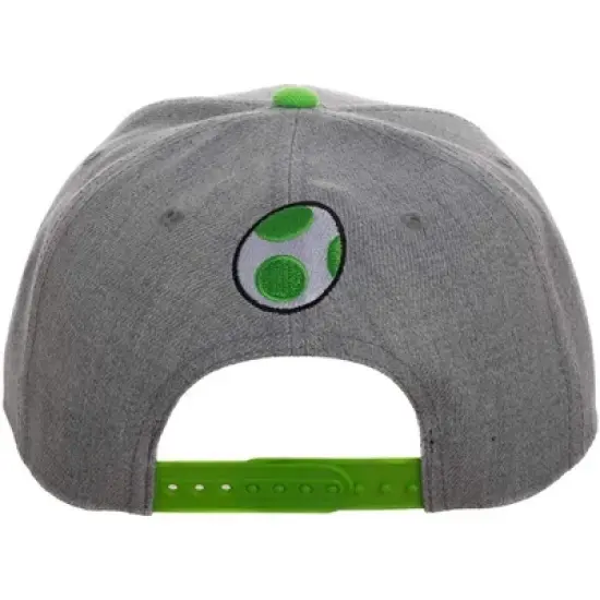 Super Mario Video Game Yoshi Snapback Mens Hat image {3}