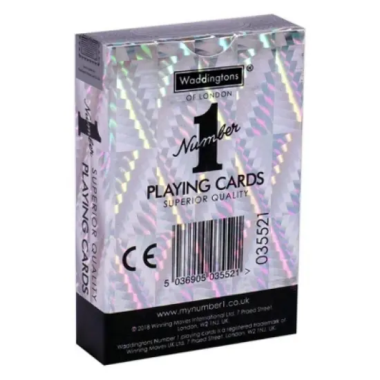 Top Trumps Waddingtons Number 1 Platinum Playing Cards image {8}