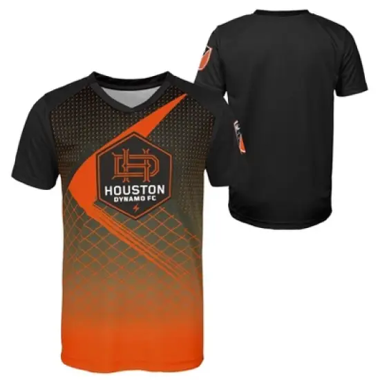 MLS Houston Dynamo Boys' Sublimated Poly Soccer Jersey image {3}