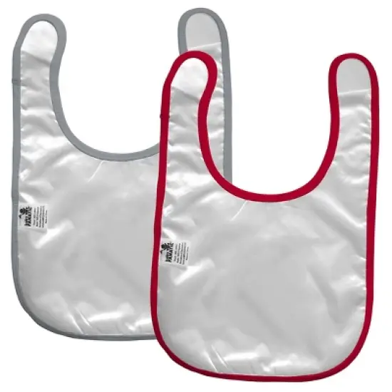 Baby Fanatic Officially Licensed Unisex Baby Bibs 2 Pack - NCAA Ohio State Buckeyes image {1}