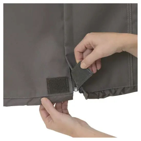 Classic Ravenna Loveseat Cover-Dark Taupe/X-Large image {5}