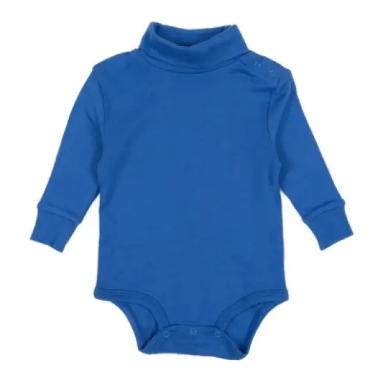Leveret Baby Long Sleeve Turtleneck Bodysuit image {9}