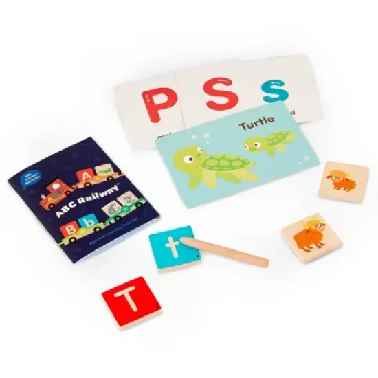 Battat Education ABC Railway Alphabet Learning Train Set image {4}