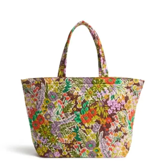 Vera Bradley Women's Outlet Cotton Travel Tote Bag image {6}