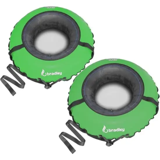 Bradley Set of 2 heavy duty tubes for floating the river; Whitewater tube; Rubber inner tube with cover for river floating; river raft image {23}