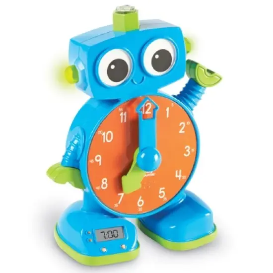Learning Resources Tock The Learning Clock, Educational Talking & Teaching Clock, Ages 3+ image {1}