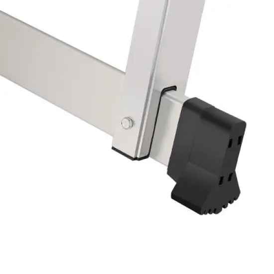 Costway 330lbs Aluminum Step Stool Folding Bench Work Platform Non-slip Drywall Ladder image {8}