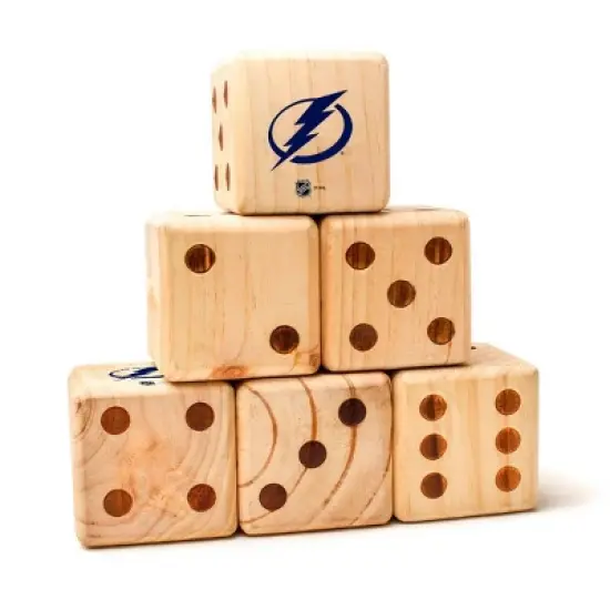 NHL Tampa Bay Lightning Yard Dice image {1}