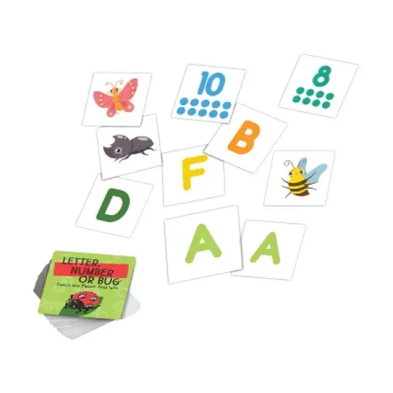Briarpatch Letter Number or Bug Board Game: Educational Play, 2-4 Players, 10-20 Minute Sessions image {4}