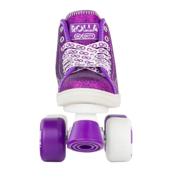 Crazy Skates Rolla Roller Skates For Girls - Sneaker-Style Kids Quad Skates image {2}
