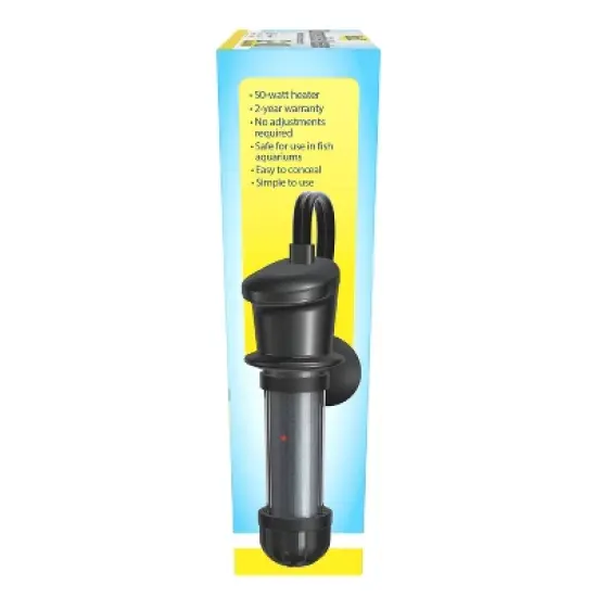 Tetra Submersible Heater 50 watts for Aquariums up to 10gal Aquarium and Terrarium Tools image {4}