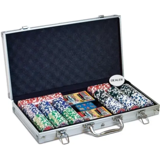 MasterPieces Casino Style 300 Piece Poker Chip Set - Route 66 Theme image {2}