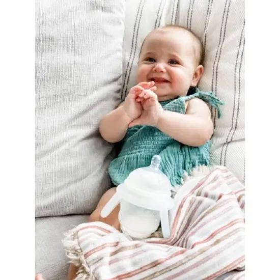 Olababy Silicone Gentle Baby Bottle - 8oz image {4}