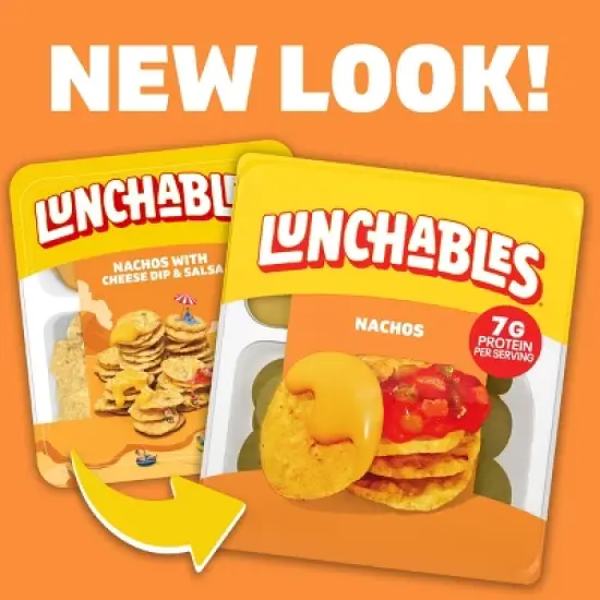 Lunchables Nachos Cheese Dip & Salsa - 4.4oz image {2}