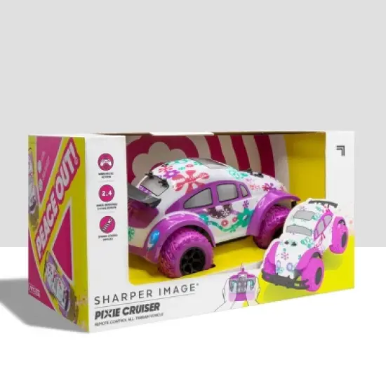 Sharper Image Pixie Cruiser Pink And Purple Remote Control (RC) Car image {8}