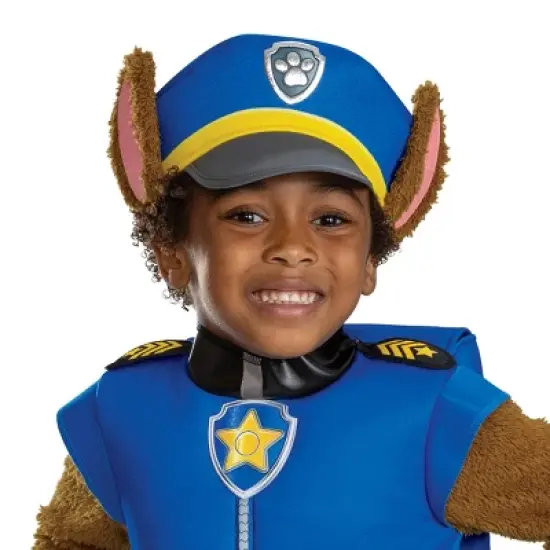 PAW Patrol Nickelodeon Boys' Chase Deluxe Costume Jumpsuit image {3}