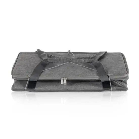 MLB Miami Marlins 64 Can Collapsible Cooler - Heathered Gray image {2}