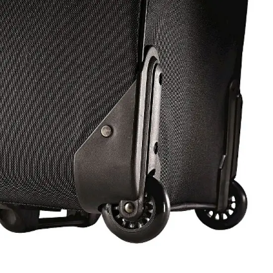 American Tourister Fieldbrook II 2pc Softside Checked Luggage Set - Black image {4}