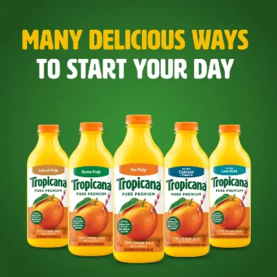 Tropicana Pure Premium Pulp Free Orange Juice - 46 fl oz image {7}