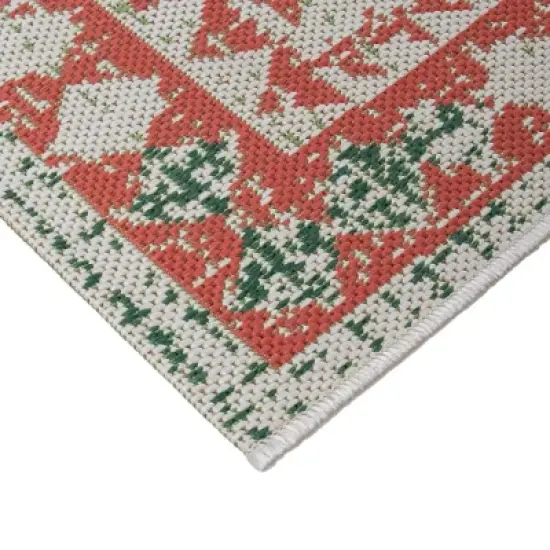 Triangle Border Outdoor Rug - Threshold&trade; image {1}
