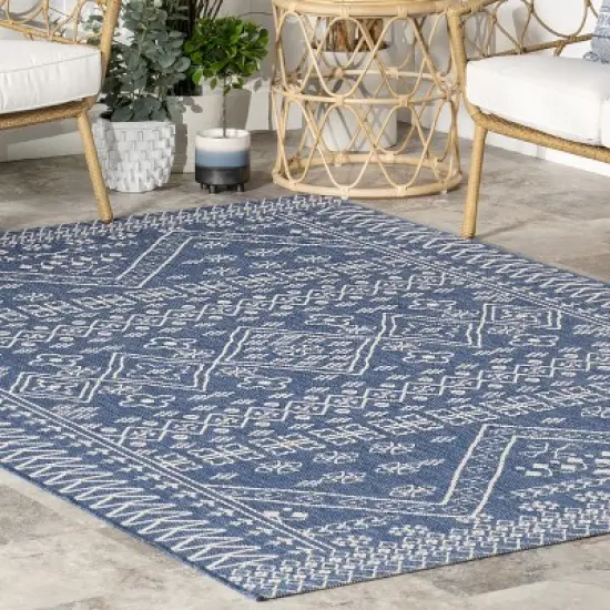 nuLOOM Kandace Bohemian Indoor and Outdoor Area Rug image {8}