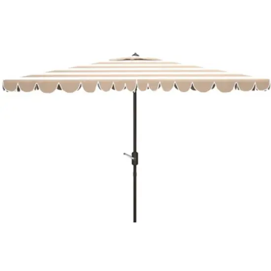 Vienna 6.5 X 10 Ft Rectangle Crank Umbrella - PAT8311 - Safavieh image {4}