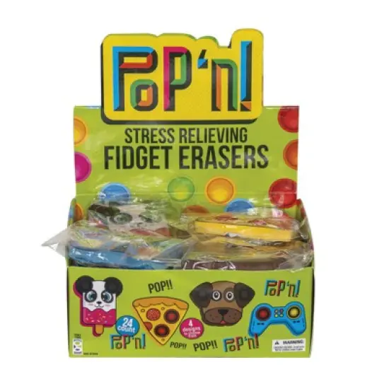 Geddes Pop N Erasers - 24 per display image {3}