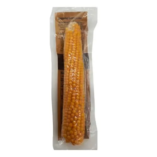 Free Day Popping Ear Non-GMO Yellow Un-Popped Popcorn - Pack of 6 - Popcorn on the Cob image {1}