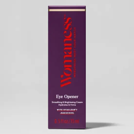 Womaness Eye Opener Smoothing and Brightening Eye Cream Menopause Skincare - 0.5 fl oz image {5}